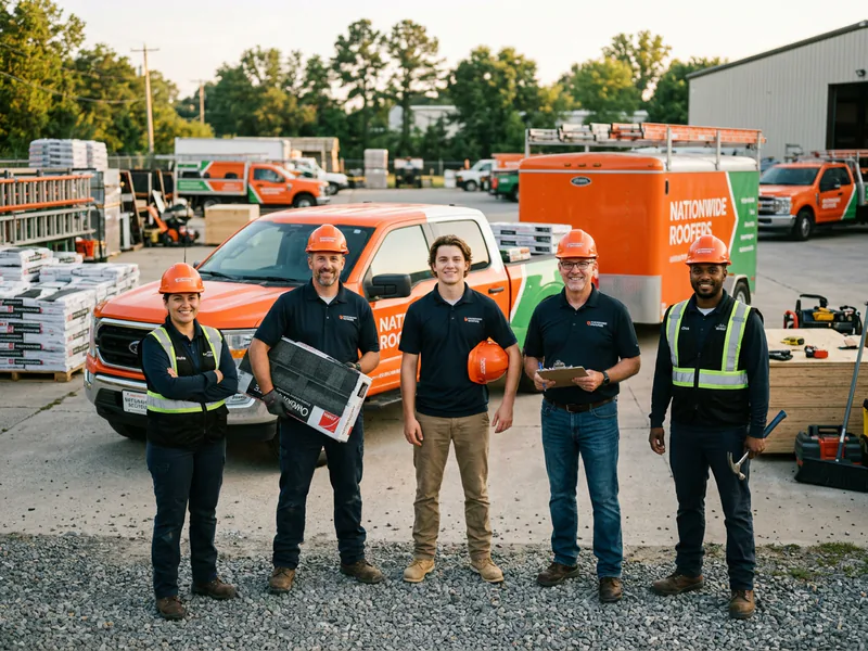 Natiowide Roofers - roof installation in Hutchinson near me